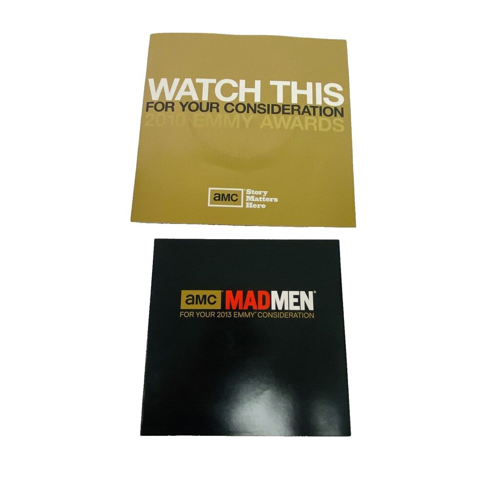 FYC DVD lot: AMC Mad Man 2010 & 2013 + Breaking Bad For Your Consideration